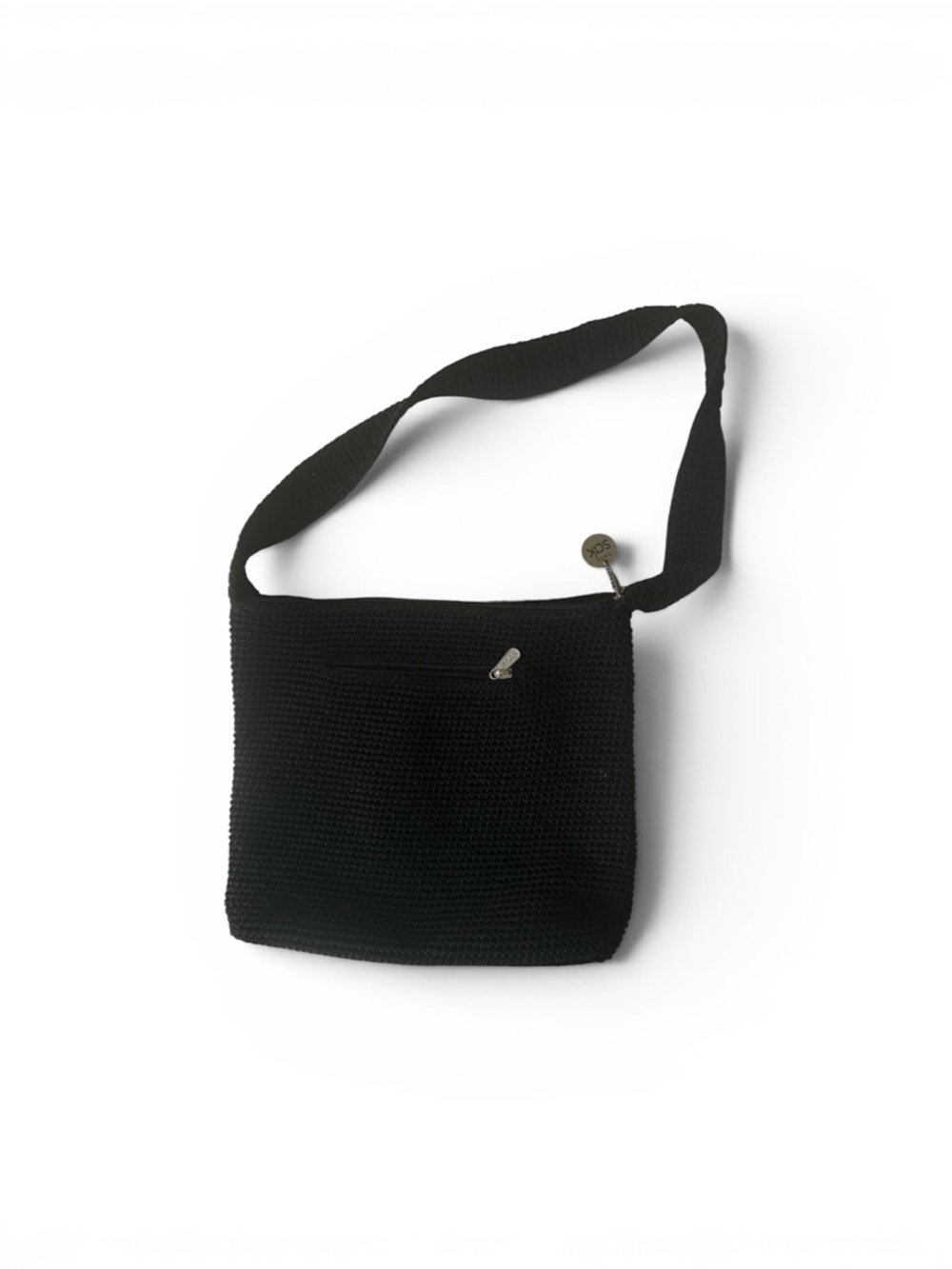 Sac Black Knit Crossbody Bag Women